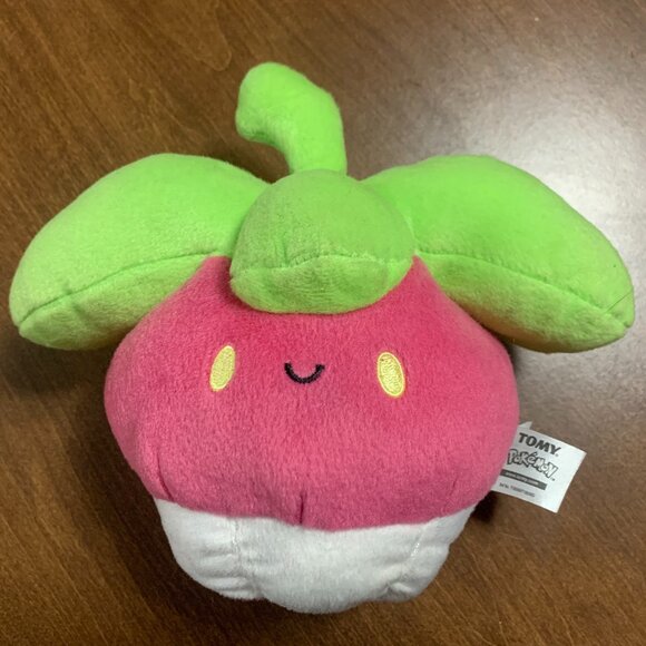 2018 Pokemon Bounsweet TOMY Plush - Picture 1 of 2